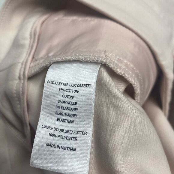 ADRIANNA PAPELL  Women’s Capris Size 8 Inseam 23” Pink Cream SEE DESCRIPTION - Picture 5 of 10